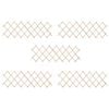 vidaXL Vallas enrejadas 5 uds madera de abeto 180x60 cm