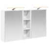 vidaXL Juego de Muebles de Ba&ntilde;o 3 uds. 106 x 16 x 62,5 cm