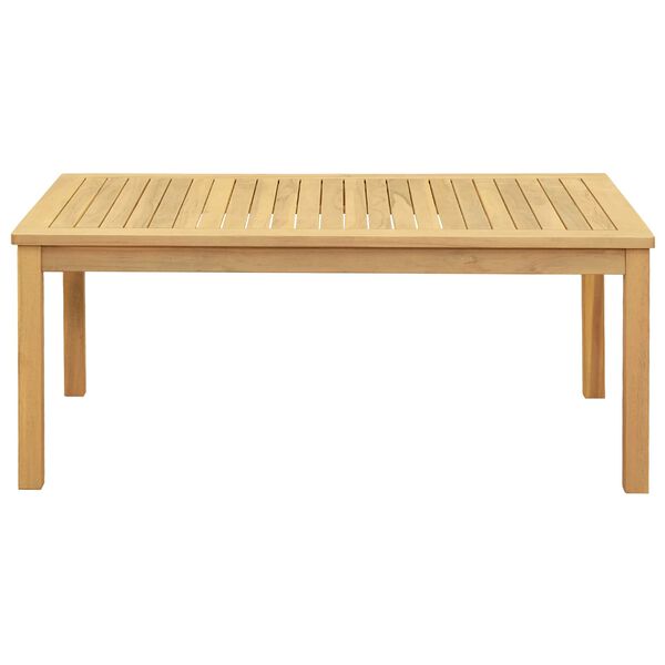 vidaXL Mesa de centro de jard&iacute;n madera maciza de acacia 110x60x45 cm