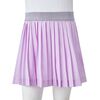 Falda plisada infantil color lila 116