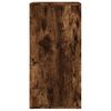 vidaXL Aparadores 2 uds madera de ingeniería roble ahumado 60x39x80 cm