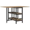 vidaXL Mesa de comedor 122 x 80 x 76,5 cm Madera de ingenier&iacute;a