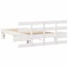 vidaXL Estructura de cama 90 x 200 cm Madera de pino macizo