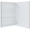 vidaXL Mueble de baño con espejo LED 50x13x70 cm