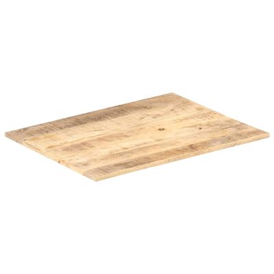 vidaXL Superficie de mesa madera maciza de mango 15-16 mm 90x60 cm