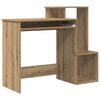 vidaXL Escritorio Roble artisan Madera de ingenier&iacute;a