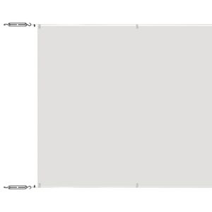 vidaXL Toldo vertical blanco 60x800 cm tela oxford