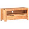 vidaXL Mueble de TV de madera maciza de acacia 90x30x40 cm