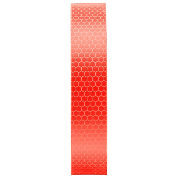 vidaXL Cinta adhesiva reflectante PVC rojo 2,5 cm x 20 m