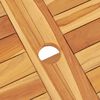 vidaXL Juego de comedor de jard&iacute;n 7 piezas madera maciza de teca