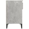 vidaXL Mueble zapatero madera contrachapada gris hormigón 102x36x60 cm