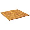 vidaXL Tablero de mesa cuadrado madera maciza de acacia 90x90x2,2 cm