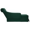 vidaXL Chaise longue respaldo reposabrazos derecho terciopelo