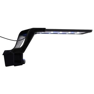 vidaXL Luz LED para acuario con abrazadera azul y blanco 25-45 cm