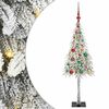 vidaXL &Aacute;rbol de Navidad con 150 LED con soporte 120 cm PE y Acero