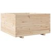 vidaXL Jardinera madera maciza de pino 90x90x49,5 cm