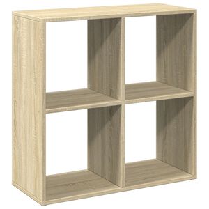 vidaXL Librer&iacute;a divisor madera ingenier&iacute;a roble Sonoma 69,5x29x69,5 cm