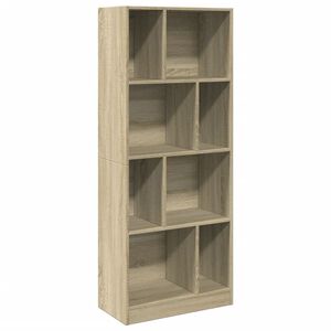 vidaXL Estanter&iacute;a madera de ingenier&iacute;a roble Sonoma 57x28,5x141 cm