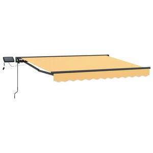 vidaXL Armaz&oacute;n de toldo manual con LEDs Arena 3 x 2,5 m
