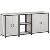 vidaXL Juego de Almacenamiento de Cocina HATTEM 3 uds. Plateado