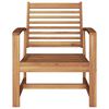 vidaXL Silla 2 pcs Marr&oacute;n 65 x 60 x 76,5 cm Madera de teca maciza