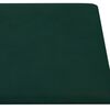 vidaXL Cabecero de Pared 12 pcs Verde oscuro 30 x 30 cm Terciopelo