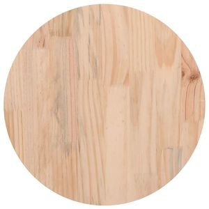 vidaXL Superficie de mesa madera maciza de pino &Oslash;40x2,5 cm
