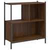 vidaXL Estanter&iacute;a madera de ingenier&iacute;a marr&oacute;n roble 72x28x77,5 cm