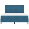 vidaXL Cama tipo Box Spring Azul Oscuro 180 x 200 cm Terciopelo