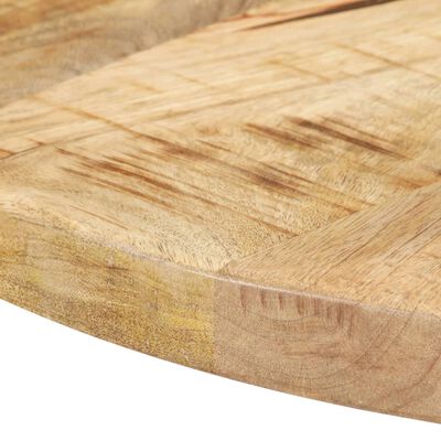 vidaXL Mesa de bistró madera de mango rugosa Ø60x76 cm