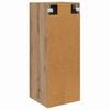 vidaXL Armario de pared Roble artesanal 34,5 x 34 x 90 cm