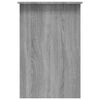 vidaXL Escritorio de madera contrachapada gris Sonoma 100x50x76 cm
