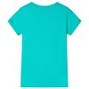 Camiseta infantil verde menta 92