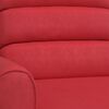 vidaXL Sill&oacute;n de masaje elevable cuero sint&eacute;tico rojo