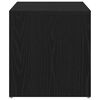 vidaXL Mesa lateral Roble Negro 59 x 36 x 38 cm Madera de ingeniería
