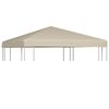 vidaXL Toldo de cenador 310 g/m&sup2; 3x3 m beige
