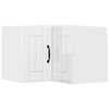 vidaXL Armario Esquinero de Pared LUCCA Brillante 57 x 57 x 40 cm