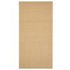 vidaXL Alfombra de sisal natural 100x200 cm