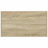 vidaXL Armario de ba&ntilde;o madera contrachapada roble Sonoma 60x33x80 cm