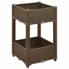 vidaXL Arriate 40x40x71 cm polipropileno