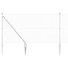 vidaXL Valla de alambre soldado con picos 10 x 1,4 m (An x Al)