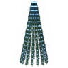 vidaXL &Aacute;rbol de Navidad LED 150 cm 240 LED Azul Acero Verde