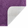vidaXL Alfombrilla de ba&ntilde;o antideslizante Morado 60 x 90 cm PP