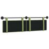 vidaXL Cabecera Colgante Verde claro 190 x 55 x 5 cm Terciopelo