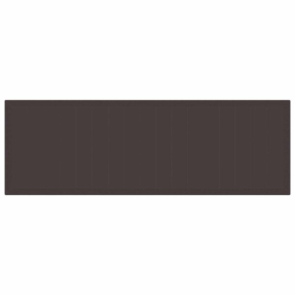 vidaXL Conjunto de Comedor de Jard&iacute;n con coj&iacute;n 11 pcs Marr&oacute;n Rat&aacute;n