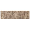 vidaXL Alfombra de cocina Hormig&oacute;n marr&oacute;n 300 x 60 cm 100% Poliamida