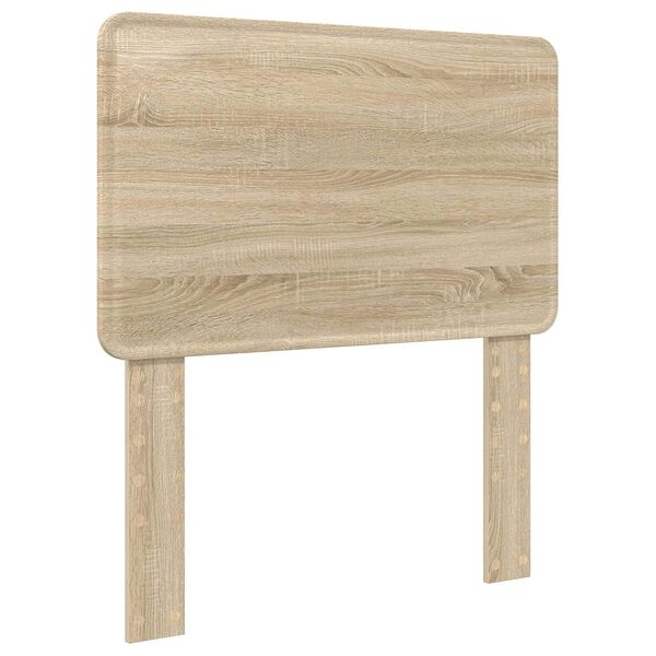 vidaXL Cabecero Roble Sonoma 75 cm Madera contrachapada