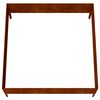 vidaXL Jardinera acero corten 100x100x41 cm