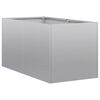 vidaXL Jardinera 40x80x40 cm de acero galvanizado