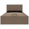 vidaXL Cama canapé hidráulica de almacenaje sin colchón taupe 90x200cm
